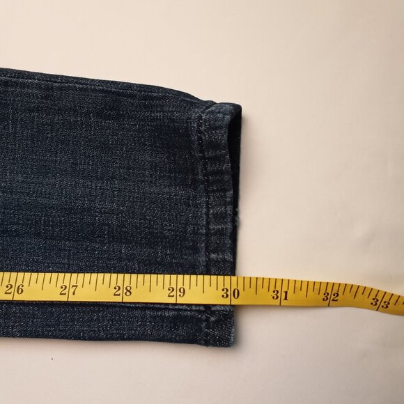 Vigoss Jeans Size 24/0 The Chelsea Skinny Low Rise Medium Wash Distressed - Picture 9 of 10